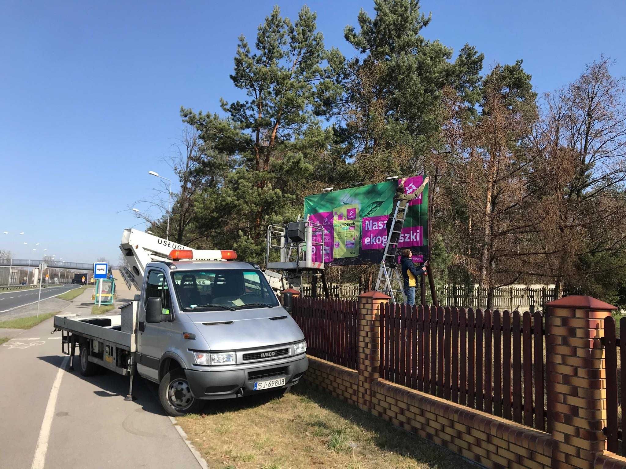 Zwyżka, wynajem zwyżki do 40 metrów, Podnośnik koszowy do wynajęcia