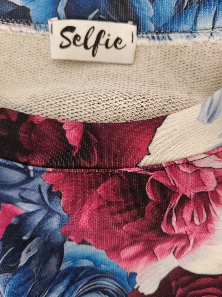 Nowa bluza w kwiaty rozm uniwersalny