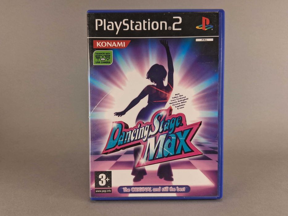 N027 Gra PS2 Dancing Stage Max PlayStation 2 Kompletna