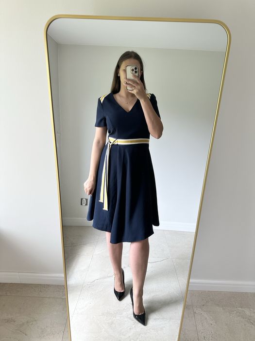 Elegancka sukienka karen millen rozmiar 42 komunia