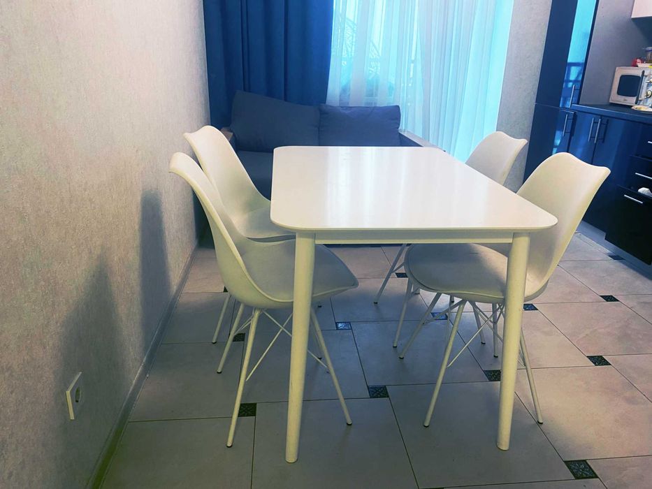Стіл + 4 стільці Кухонний набір Супер Варіант. Стильно, сучасно