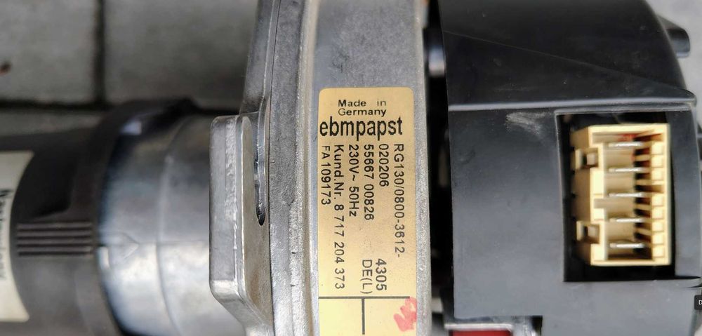 Wentylator kotła gazowego RG130/0800/-3612