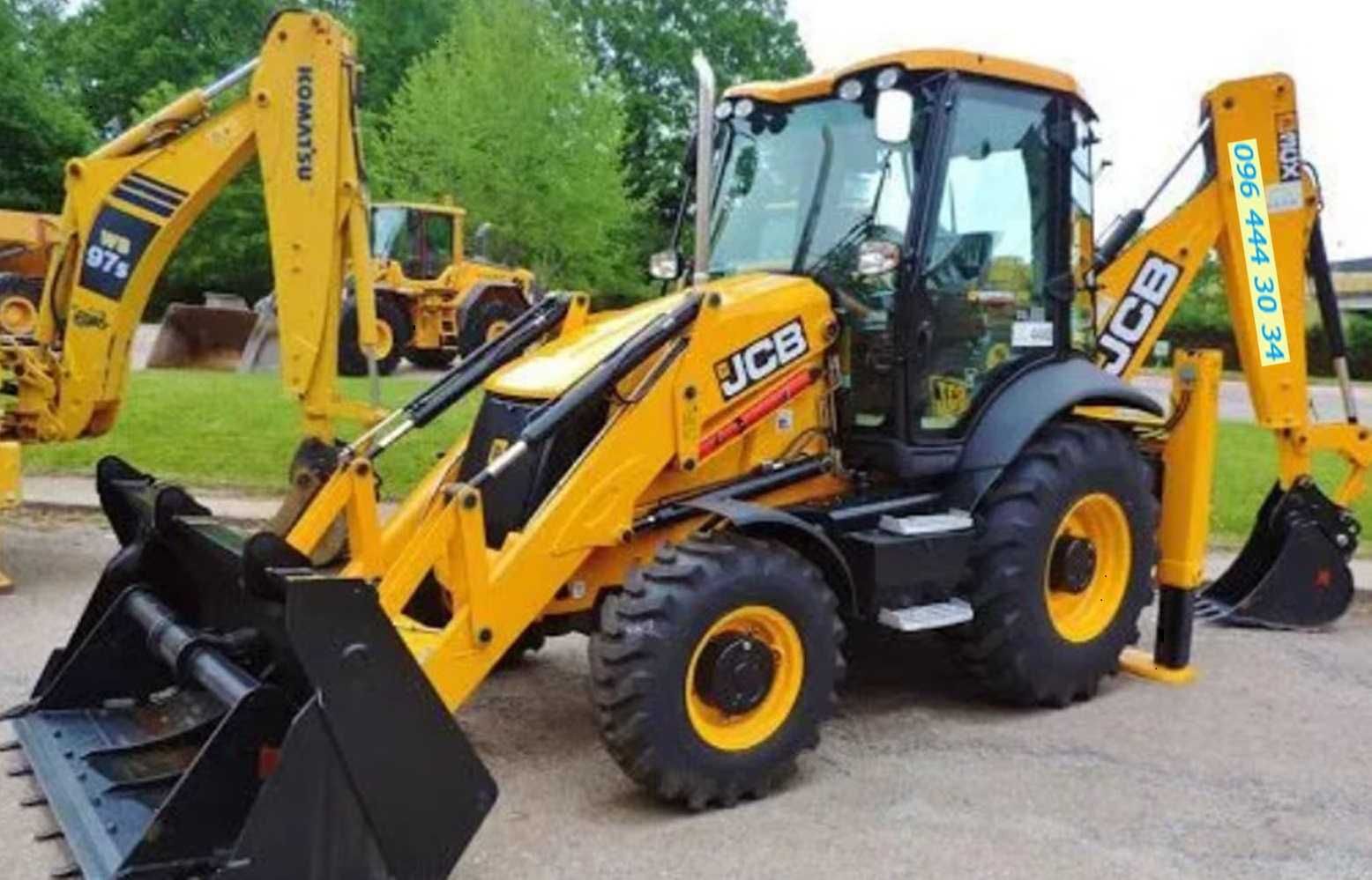 Экскаватоp-Пoгрyзчик JCB-3. Caмoсвaлы 10-30т Bывоз Мyсоpа,Xламa,Гpyнта