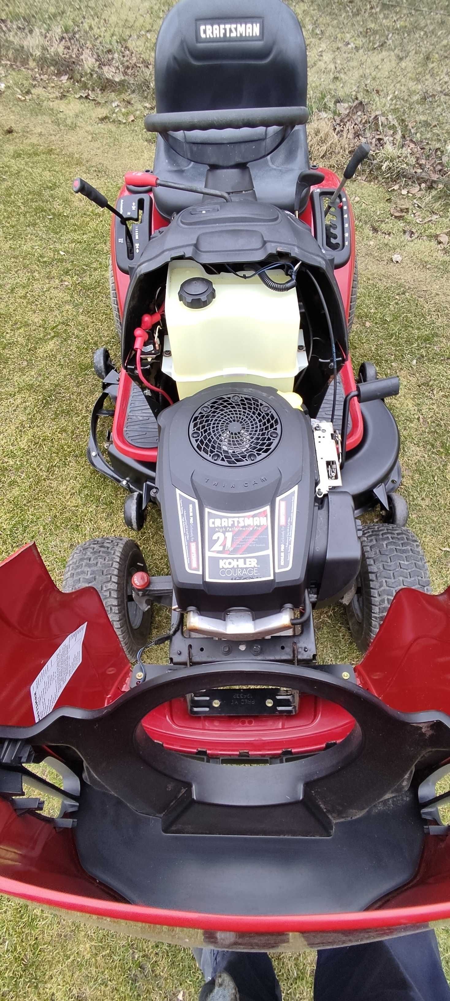 KOSIARKA Traktorek CRAFTSMAN 21 hp Briggs Cub Cadet Husqvarna John