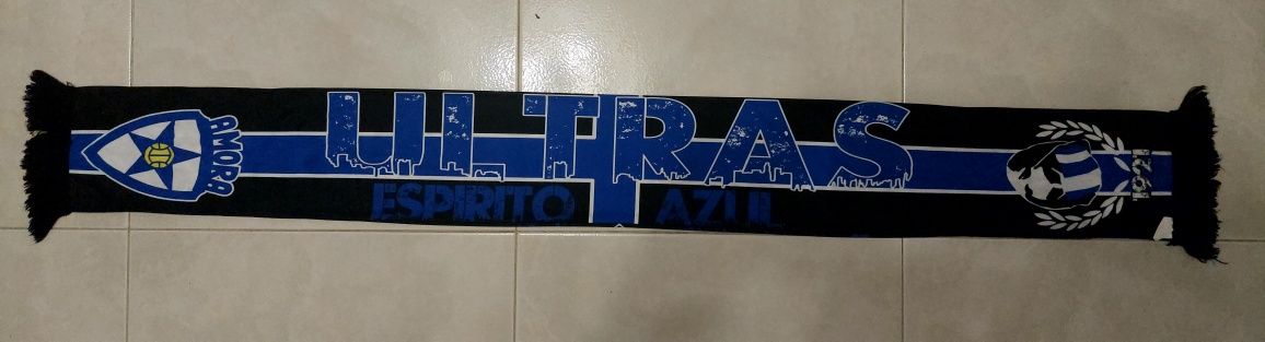 Cachecol Ultras Amora Espirito Azul