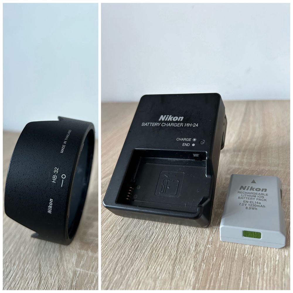 Nikon D5300 czarny + obiektyw i akcesoria