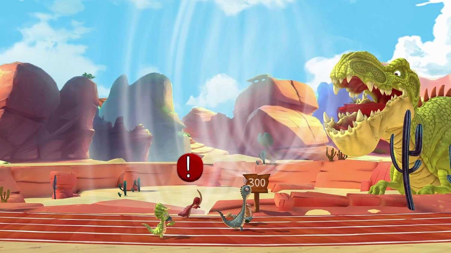 Gigantozaur: Dino Sports PS4 / PS5 - zestaw gier sportowych dla dzieci