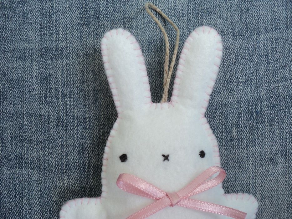интерьерная игрушка Кролик Заяц интерьер Сердце валентинка 14 февраля