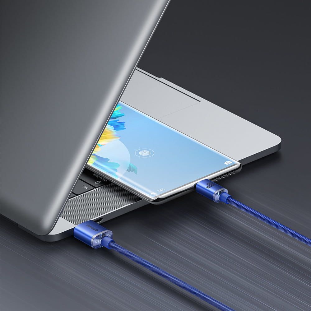 Baseus Crystal Shine Szybki Kabel Usb-Usb C 2M 6A 100W Sklep Warszawa