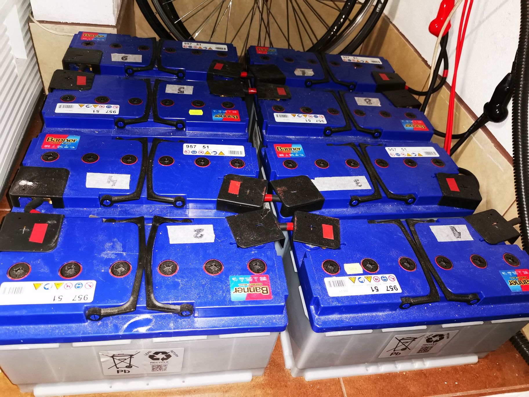 Magazyn energii 24V lub 48V  - 9, 6 kWh, Akumulator Banner Energy