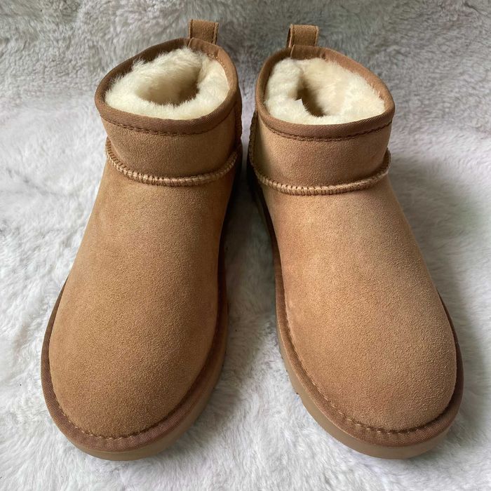 "damskie Trampki"UGG_Classic_Ultra_Mini_Platform_Boot _Chestnut_R.36