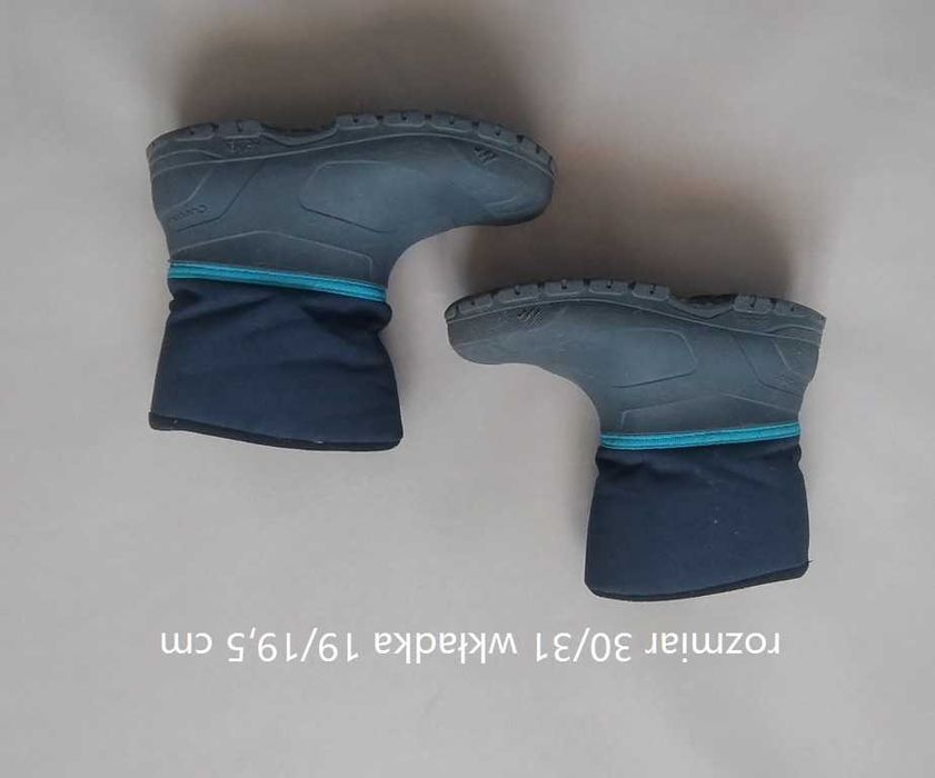 Buty śniegowce dla dziecka Quecha 30 / 31 wkładka  19 19,5 cm