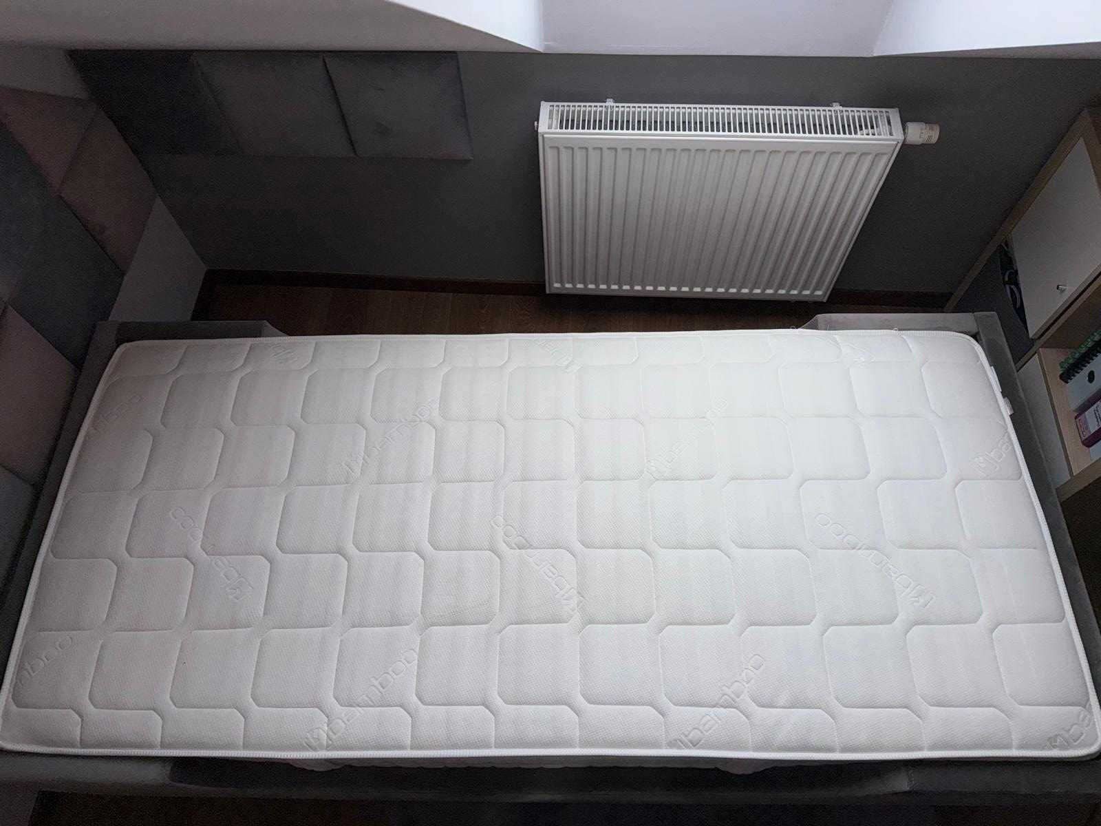 Łóżko 90x200 z materacem Flex Opti Bamboo ze sklepu Agata Meble