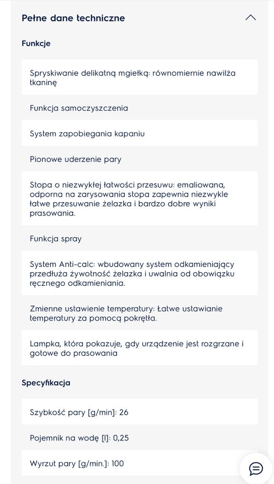 Żelazko Electrolux EDB1730