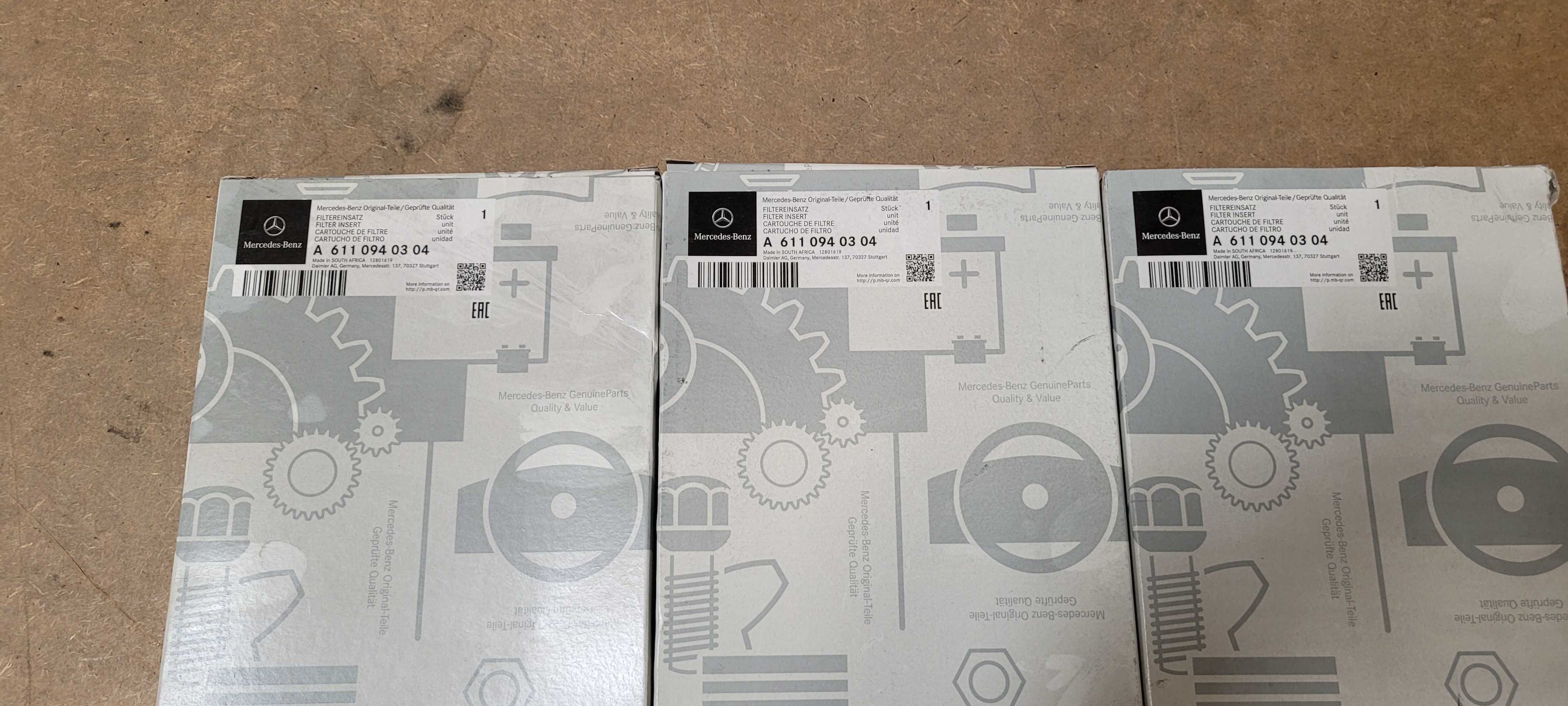 FILTR W210 S210 ML W163 S W220 C W203 CL203 CLK C209