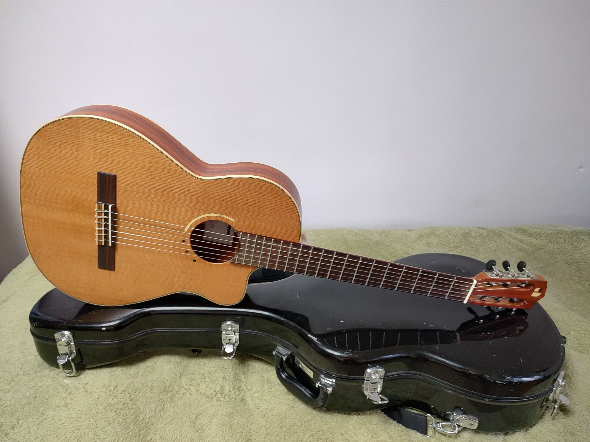 Manuel Raimundo Aragon AF-S635CECE gitara elektroklasyczna All Solid