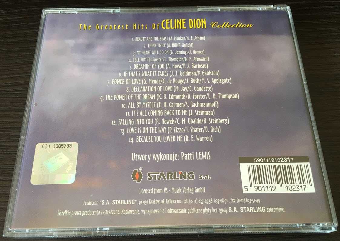 Celine Dion by Patti Lewis - "Collection" CD Starling