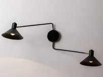 Lampa ścienna kinkiet Sklum Twins