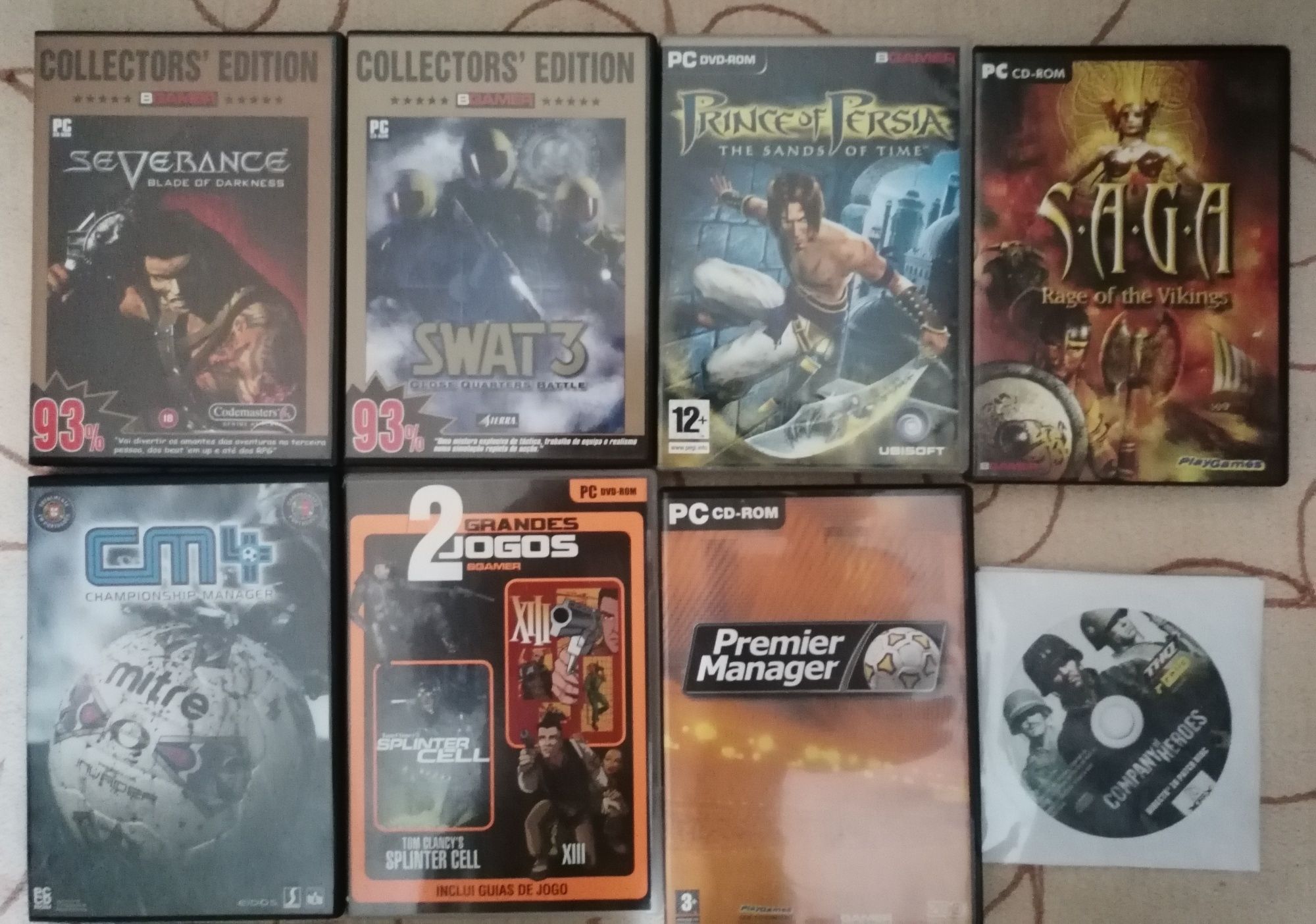Jogos para PC, CD e DVD