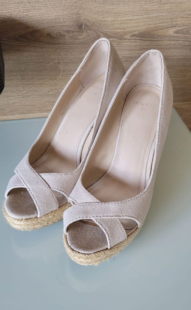 Koturny espadryle mango 37 buty na lato