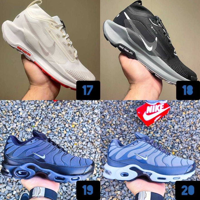 Кросівки Nike на осінь / єврозиму у різних варіаціях | розміри 36-46