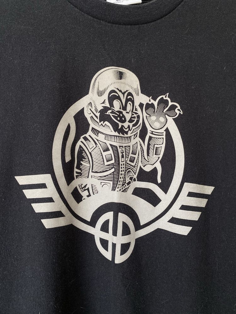 Футболка billionaire boys club рефлективна чоловіча стріт чорна