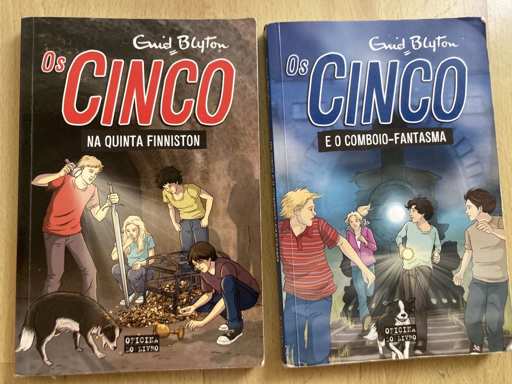 Livros da Coleção “Os Cinco”