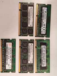 Pamięci RAM do laptopa DDR2/DDR3 - zestaw