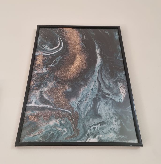 Conjunto de quadros/molduras