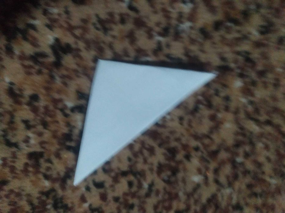 Міні кораблик з паперу