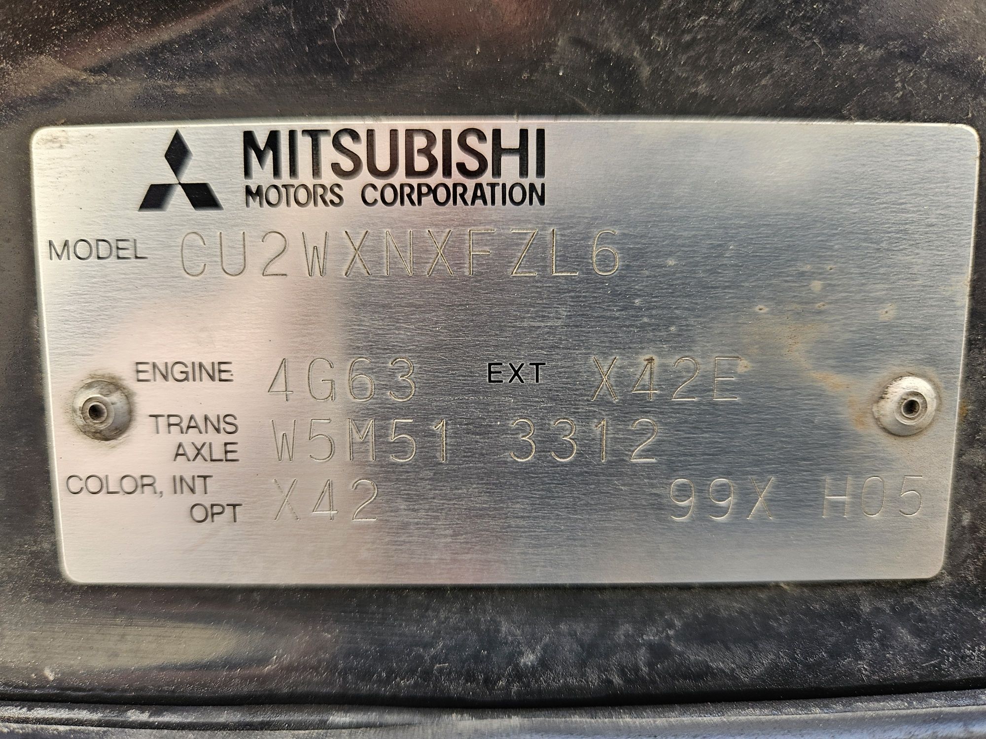 Mitsubishi Outlander Turbo 4G63T LPG 4x4