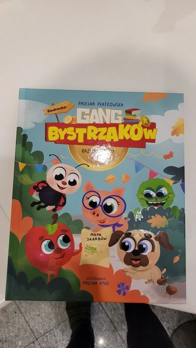 Nowa książka Gang Bystrzaków 2022 rok. Mapa skarbów