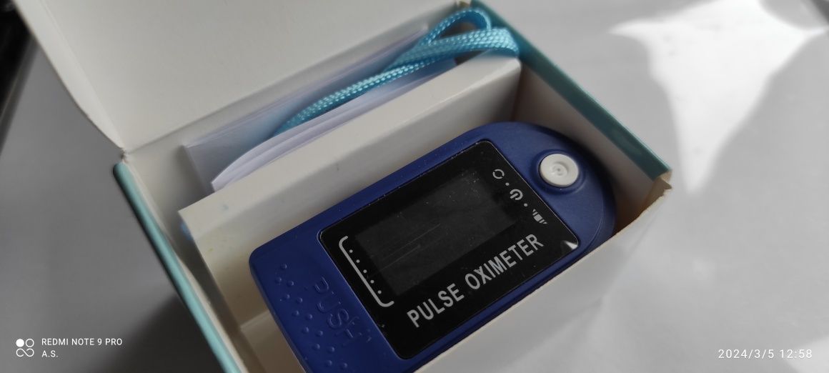 Oxymeter Pulse Medyczny Pulsometr