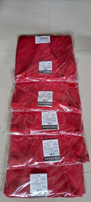 Coletes refletores vermelhos e amareloNOVOS