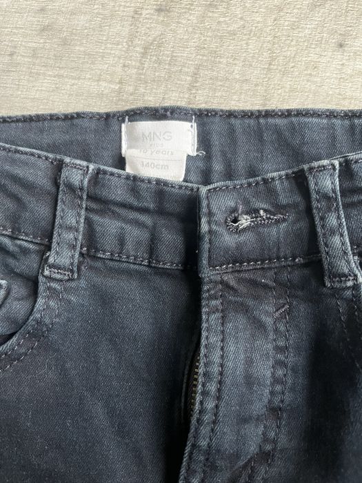 Jeansy dziewczęce MNG mango 140 cm rurki