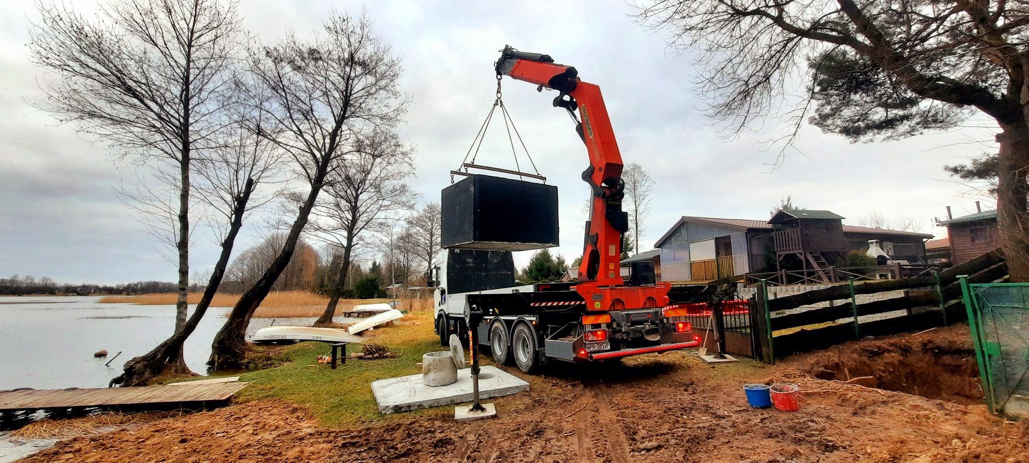 Zbiornik 8m3 betonowy Szambo 6m3 4m3 2m3 Poznan Kórnik Jarocin Atest