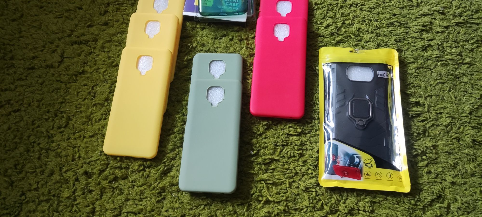 Чехол скло redmi note 9 pro poco x3