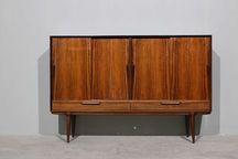 Aparador Omann Jun modelo 13 em pau santo | Danish Design | Vintage