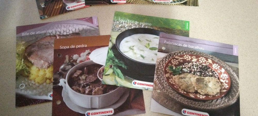 25 Receitas culinárias continente = 8€