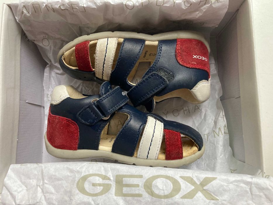 Geox skórzane sandałki rozmiar 21 - świetny stan