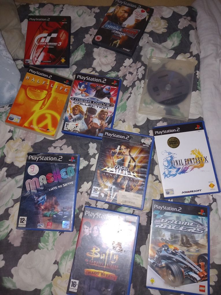 Playstation 2 com jogos