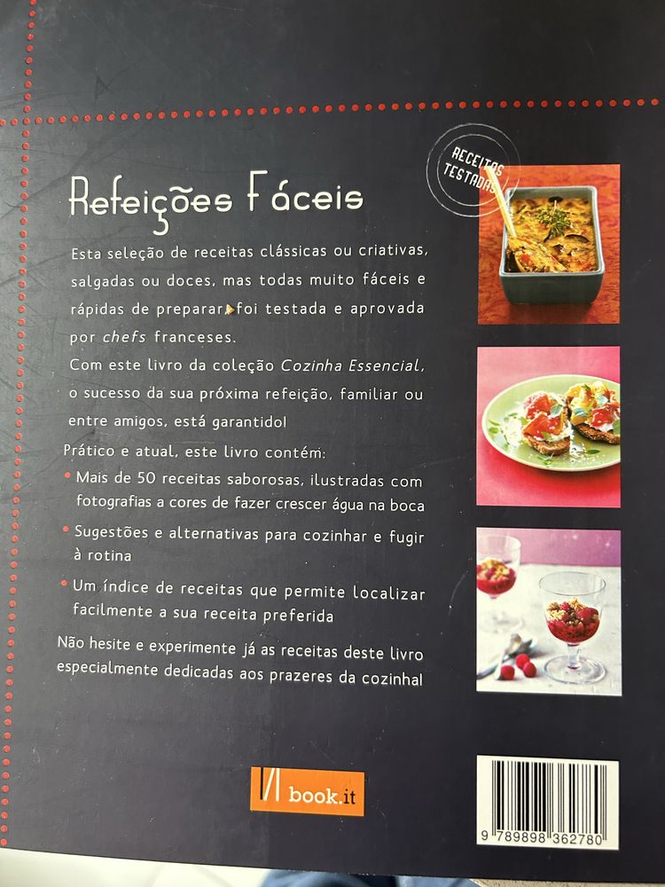 Livro receitas boas e rapidas