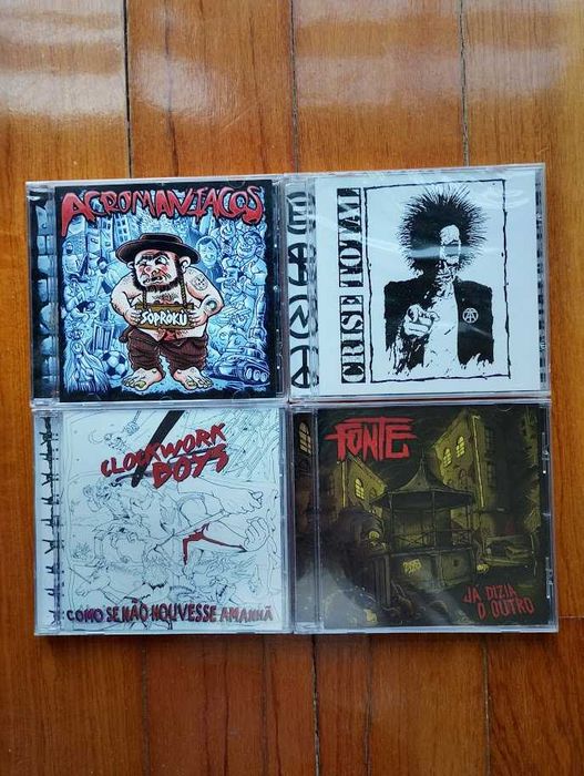 CD´s Bandas Nacionais NOVOS SELADOS