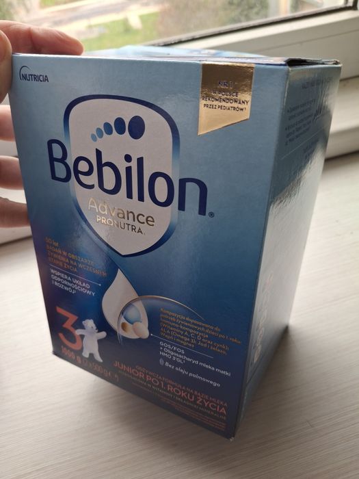 Mleko modyfikowane Bebilon 3 advance pronutra 1000g