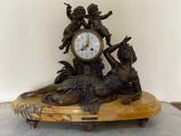 Relógio de lareira "Nymphe Surprise", de F. Moreau Séc. XIX