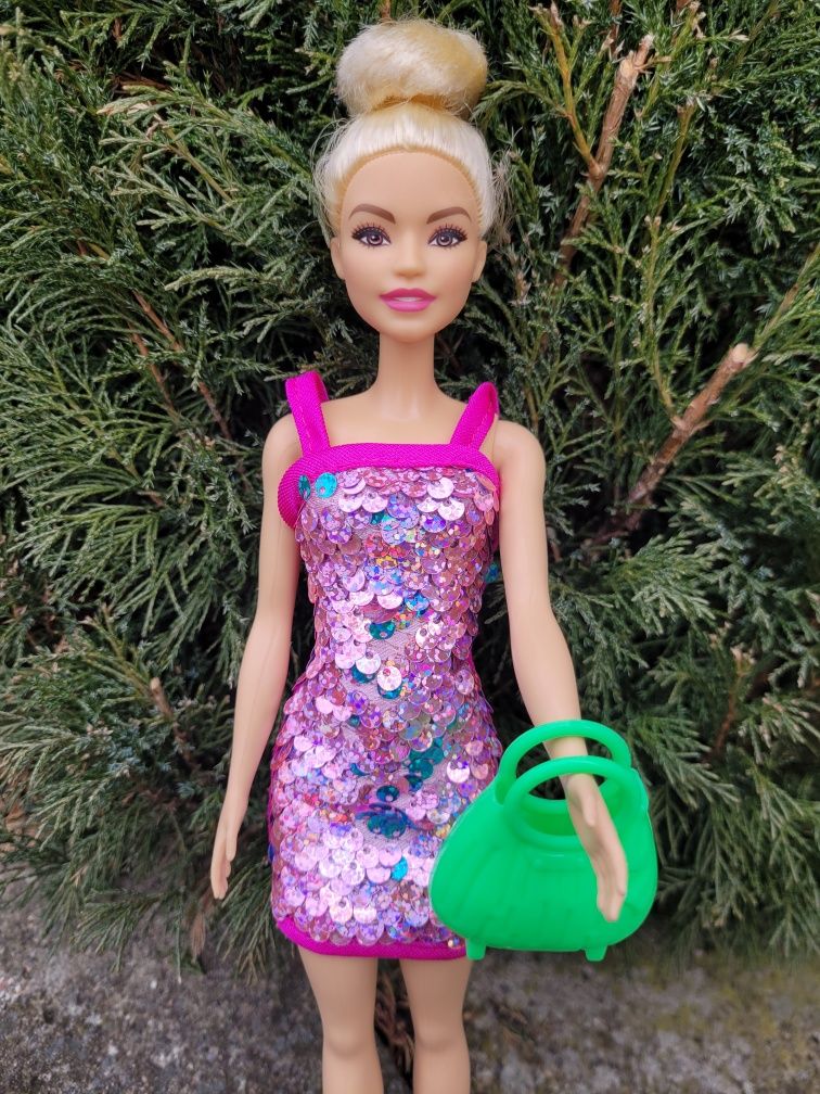 5x sukienka dla barbie, zestaw sukienek mini dla lalki barbie z torebk