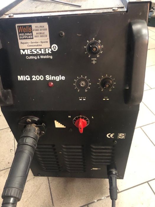 Spawarka MIG 200 Messer! jednofazowa okazja!!!