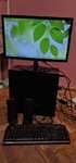 Komputer stacjonarny + monitor + peryferia