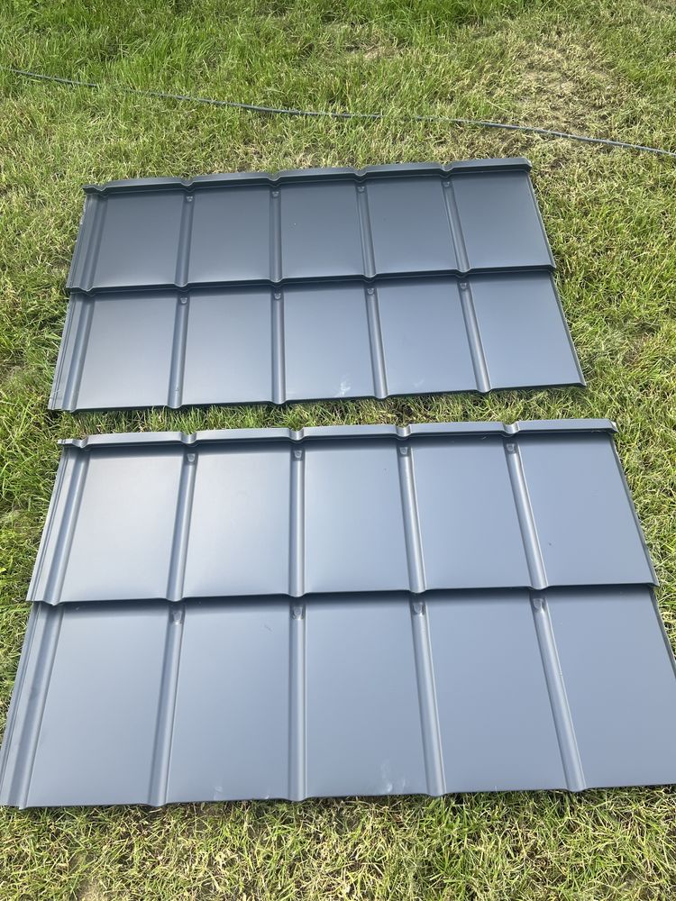 Blachodachówka Modułowa 115 m2 Nowa Blacha Izi Blachprofil 7016
