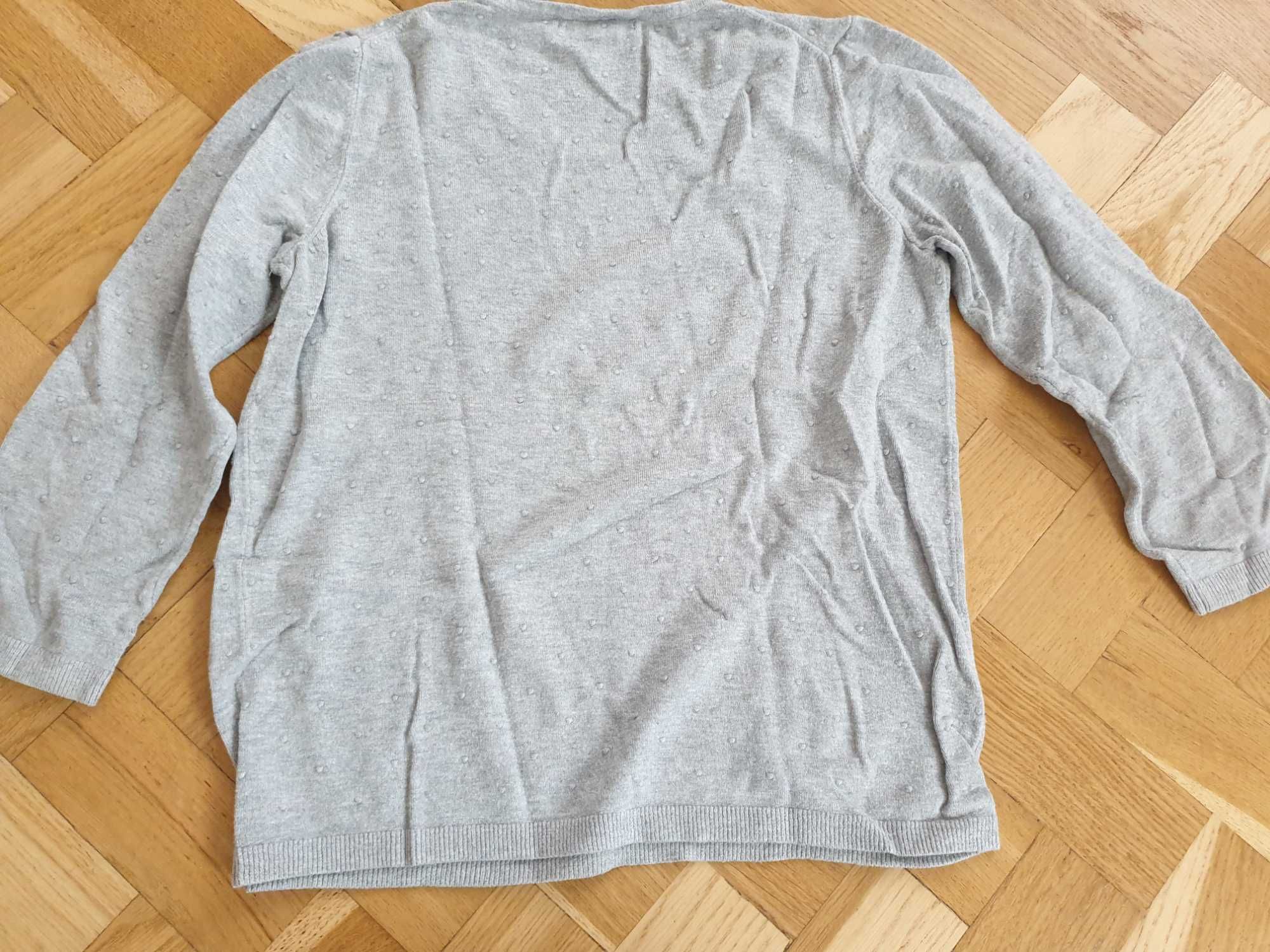 Sweterek Mango z wytłaczanym wzorem rozm. M stan idealny